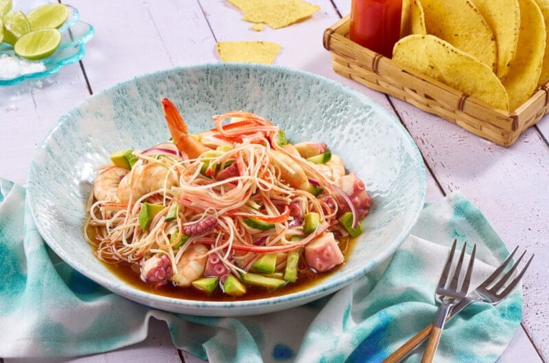 Ceviche de cangrejo